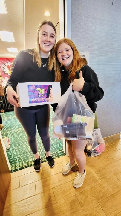 Happy customer with Mystery Box